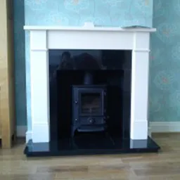 a fire place 3