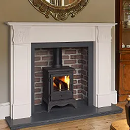 a fire place 5